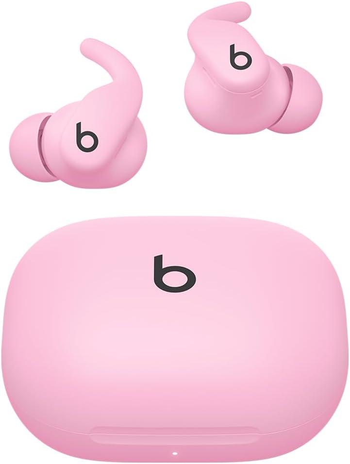 imageBeats Powerbeats Fit Wireless Noise Cancelling Workout Earbuds with SecureFit Wingtips Up to 30Hour Battery Life Sweat amp Water Resistant Apple amp Android Compatible Jet BlackPower Pink