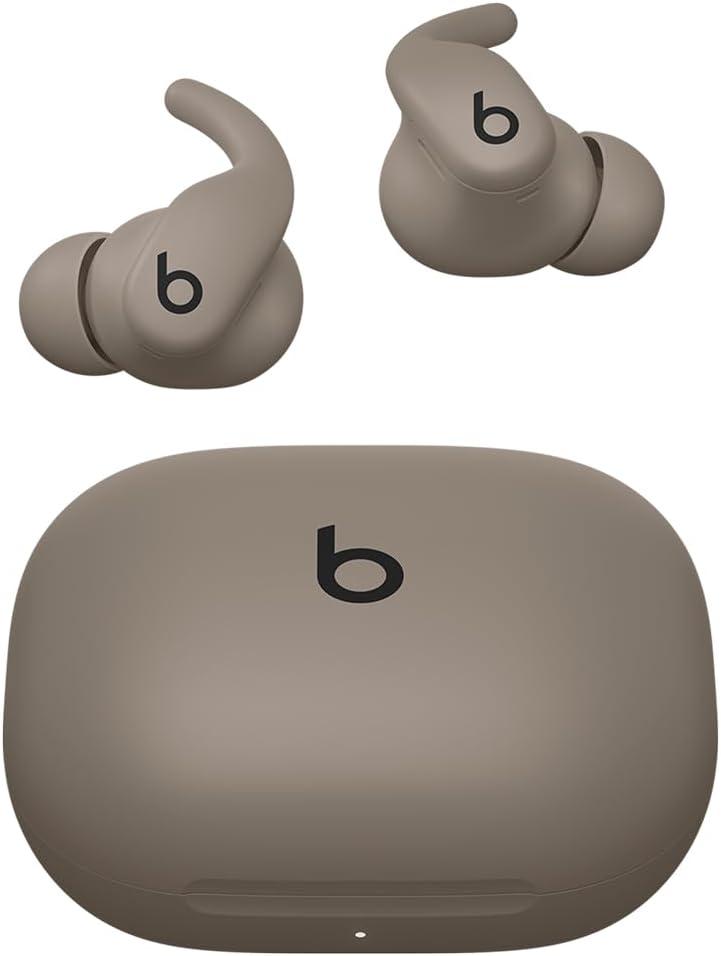 imageBeats Powerbeats Fit Wireless Noise Cancelling Workout Earbuds with SecureFit Wingtips Up to 30Hour Battery Life Sweat amp Water Resistant Apple amp Android Compatible Jet BlackGravel Gray
