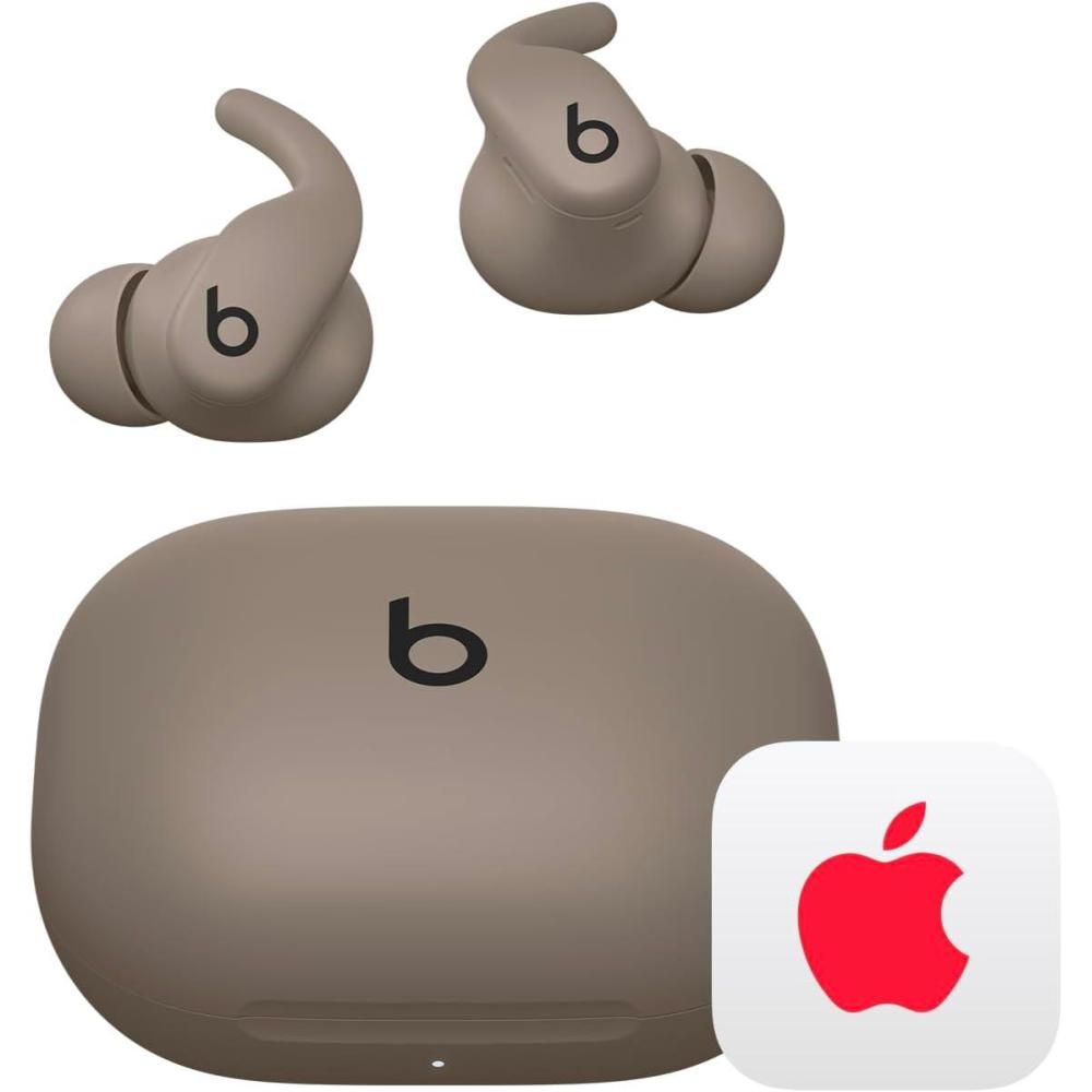 imageBeats Powerbeats Fit  Wireless Noise Cancelling Workout Earbuds with SecureFit Wingtips Up to 30Hour Battery Life Sweat amp Water Resistant Apple amp Android Compatible  Jet BlackGravel Gray