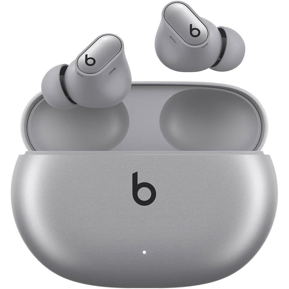 imageBeats Studio Buds   True Wireless Noise Cancelling Earbuds Enhanced Apple amp Android Compatibility Builtin Microphone Sweat Resistant Bluetooth Headphones Spatial Audio  BlackGoldCosmic Silver