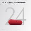 Beats Pill – Portable Bluetooth Speaker- Up to 24H Battery Life, Water Resistant, Bluetooth, Apple & Android Compatible, Seriously Loud Sound for Home, Outdoor and Travel- Champagne Gold(Statement Red)
