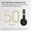 Beats Solo 4 – Wireless On-Ear Bluetooth Headphones, Up to 50-Hour Battery Life, Ultra-Lightweight Comfort, Powerful and Balanced Sound, Apple & Android Compatible – Black & Gold(Black & Gold)