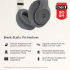 Beats Studio Pro – Premium Wireless Over-Ear Headphones- Up to 40-Hour Battery Life, Active Noise Cancelling, USB-C Lossless Audio, Apple & Android Compatible – Matte White(Sand Gray)