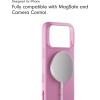 Beats iPhone 17 Pro Kickstand Case with MagSafe & Camera Control, Built in Stand & Lanyard, Matte Finish with Microfiber Lining – Granite Gray(Pebble Pink)