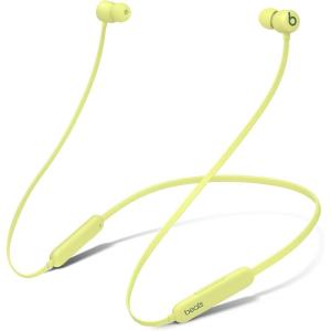 Beats Flex Wireless Earbuds – Apple W1 Headphone Chip, Magnetic Earphones, Class 1 Bluetooth, 12 Hours of Listening Time, Built-in Microphone – Yuzu Yellow(Yuzu Yellow)