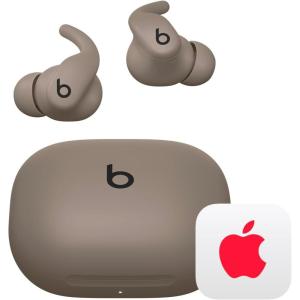 Beats Powerbeats Fit – Wireless Noise Cancelling Workout Earbuds with Secure-Fit Wingtips, Up to 30-Hour Battery Life, Sweat & Water Resistant, Apple & Android Compatible – Jet Black(Gravel Gray)