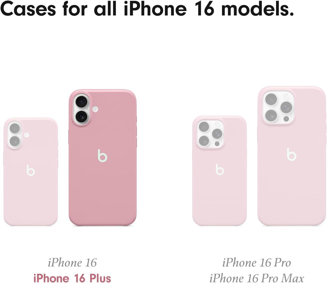 imageBeats iPhone 16 Pro Case with MagSafe and Camera Control ScratchResistant Protective Cover Slim Fit Microfiber Lining Riptide BlueSunrise Pink