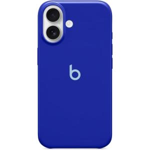 Beats iPhone 16 Pro Case with MagSafe and Camera Control, Scratch-Resistant Protective Cover, Slim Fit, Microfiber Lining – Riptide Blue(Twilight Blue)