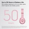 Beats Solo 4 Wireless Headphones with 20W Power Adapter – Metallic Pink