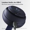 Beats Studio Pro Bluetooth Noise Cancelling Headphones with Apple 20W USB-C Power Adapter – Navy