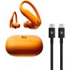 Beats Powerbeats Pro 2 – Wireless Bluetooth Earbuds with USB-C Charging Cables (1.5 m) – Quick Sand(Electric Orange)