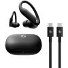 Beats Powerbeats Pro 2 – Wireless Bluetooth Earbuds with USB-C Charging Cables (1.5 m) – Quick Sand(Jet Black)