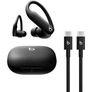 Beats Powerbeats Pro 2 – Wireless Bluetooth Earbuds with USB-C Charging Cables (1.5 m) – Quick Sand(Jet Black)