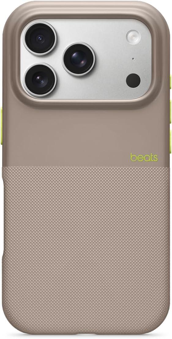 imageBeats iPhone 17e Case with MagSafe Thin and Light Hardshell Matt Finish Microfibre Lining Lime StoneAlpine Grey
