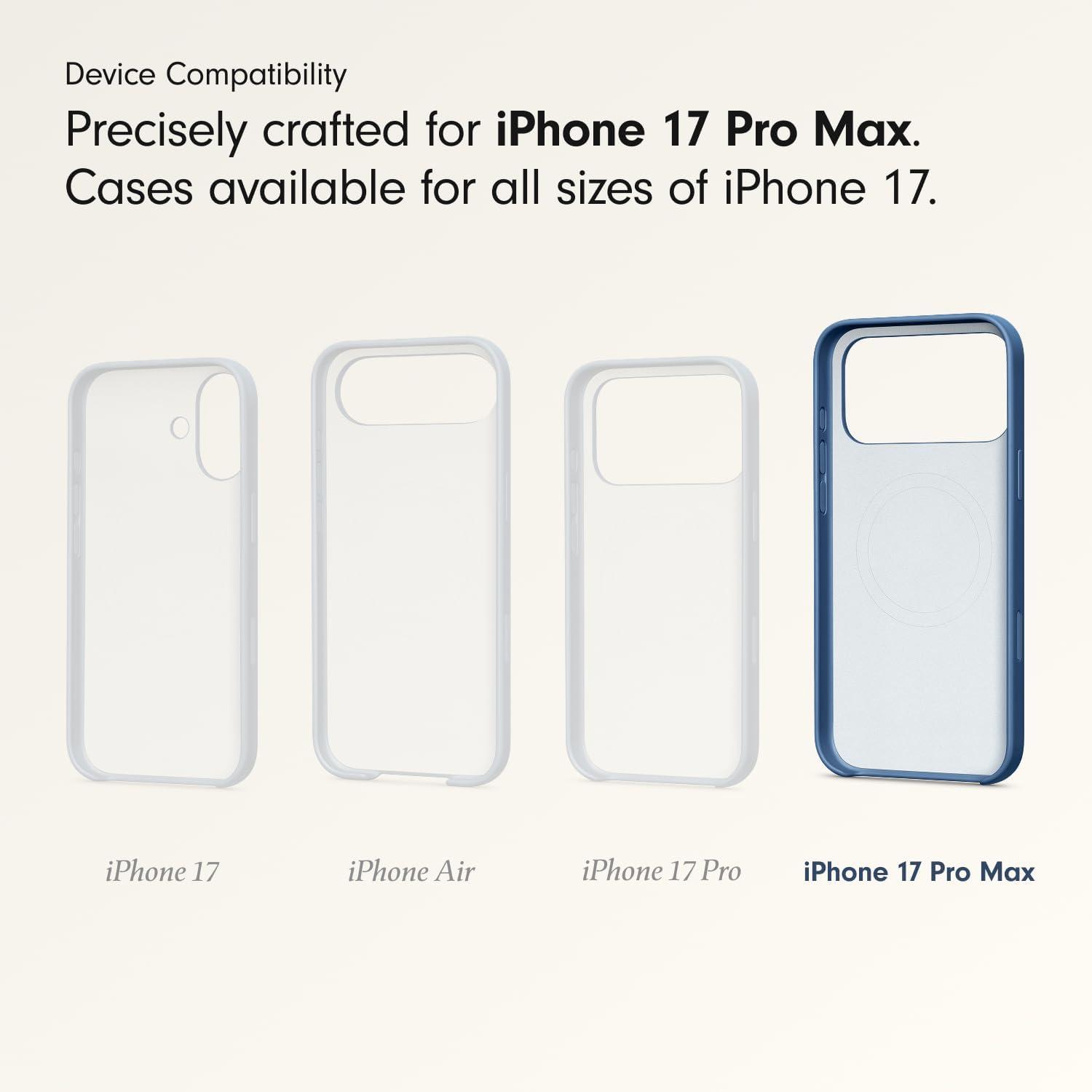 imageBeats iPhone 17e Case with MagSafe Thin and Light Hardshell Matt Finish Microfibre Lining Lime StoneBedrock Blue