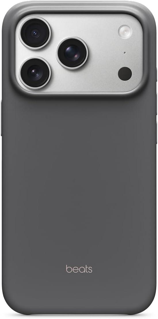 imageBeats iPhone 17e Case with MagSafe Thin and Light Hardshell Matt Finish Microfibre Lining Lime StoneGranite Grey