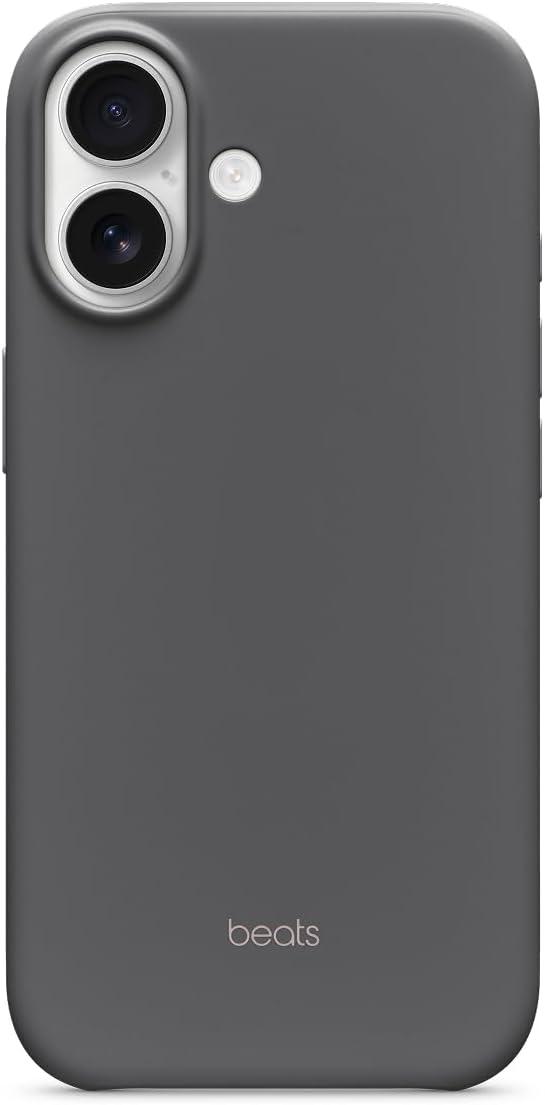 imageBeats iPhone 17e Case with MagSafe Thin and Light Hardshell Matt Finish Microfibre Lining Lime StoneGranite Grey