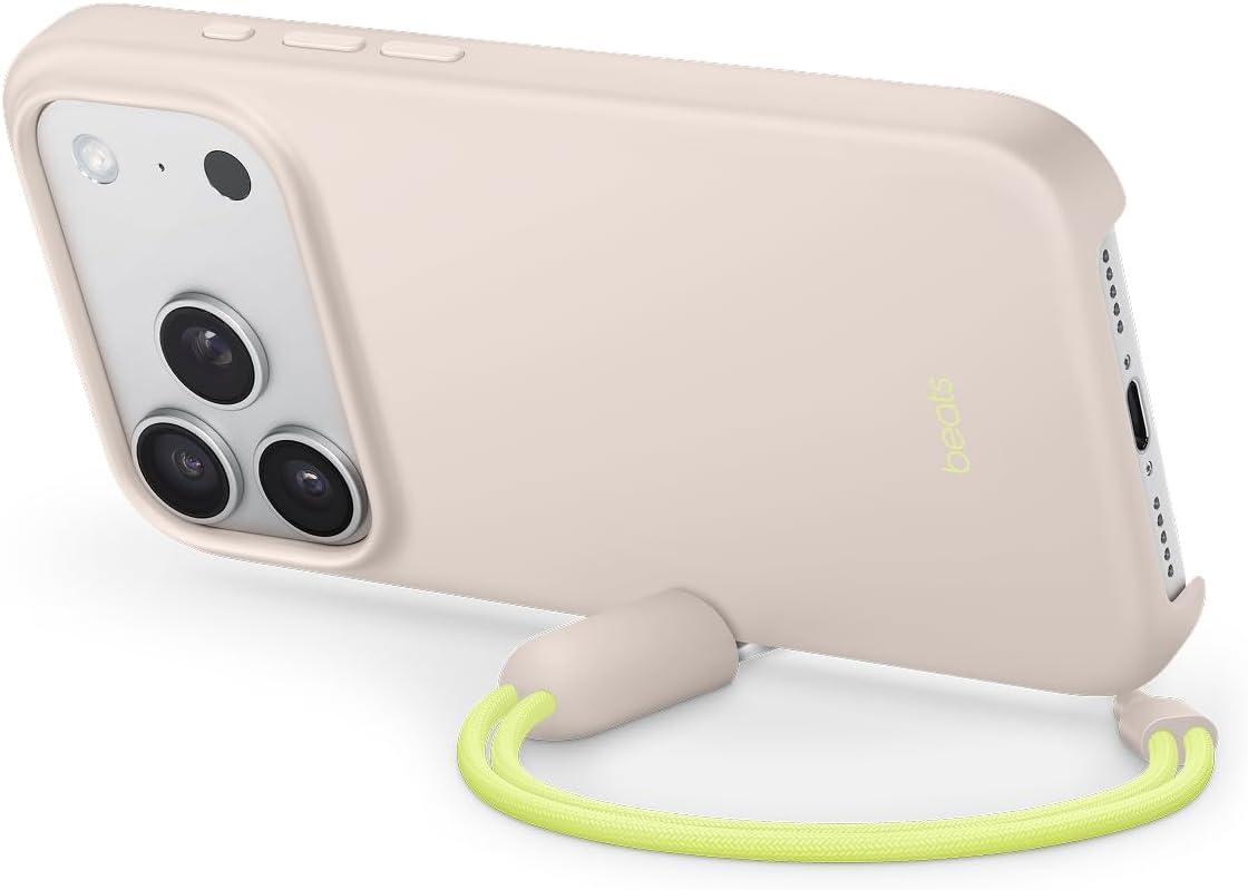imageBeats iPhone 17e Case with MagSafe Thin and Light Hardshell Matt Finish Microfibre Lining Lime StoneLime Stone