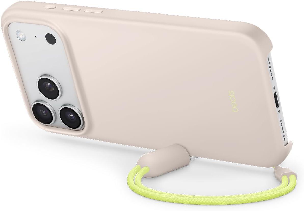 imageBeats iPhone 17e Case with MagSafe Thin and Light Hardshell Matt Finish Microfibre Lining Lime StoneLime Stone