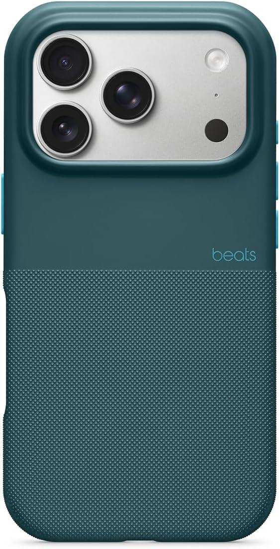 imageBeats iPhone 17e Case with MagSafe Thin and Light Hardshell Matt Finish Microfibre Lining Lime StoneRocky Blue