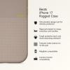 Beats iPhone 17e Case with MagSafe, Thin and Light Hardshell, Matt Finish, Microfibre Lining – Lime Stone(Alpine Grey)