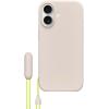 Beats iPhone 17e Case with MagSafe, Thin and Light Hardshell, Matt Finish, Microfibre Lining – Lime Stone(Lime Stone)