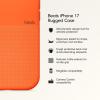 Beats iPhone 17e Case with MagSafe, Thin and Light Hardshell, Matt Finish, Microfibre Lining – Lime Stone(Sierra Orange)