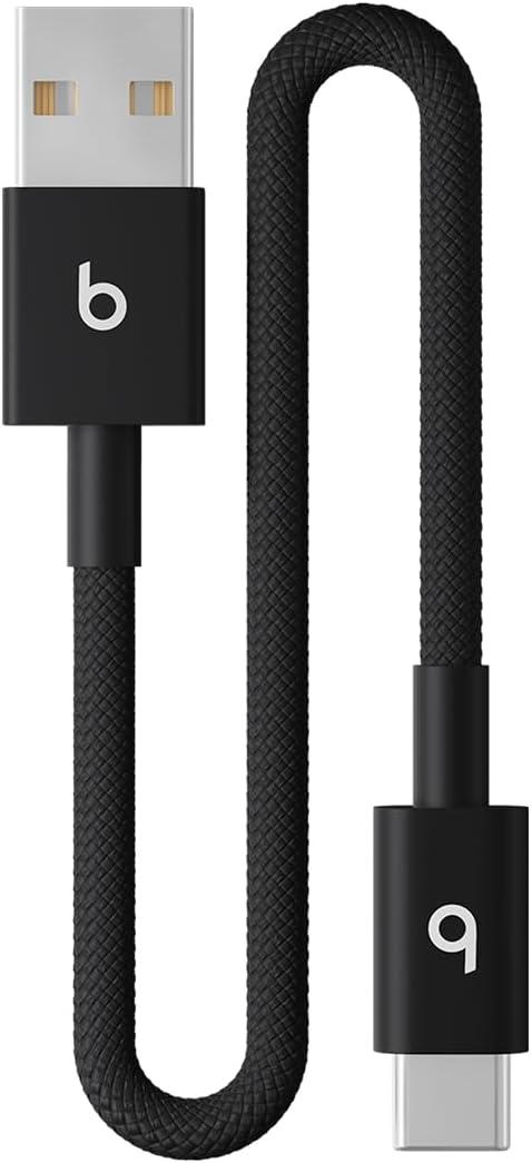 imageBeats 240W USBC to USBC Braided Cable Fast Charging DurableTangle Free Compatible with Apple and Android Devices 3 m10 ft Bolt BlackBolt Black
