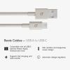 Beats 240W USB-C to USB-C Braided Cable, Fast Charging, Durable/Tangle Free, Compatible with Apple and Android Devices (3 m/10 ft) – Bolt Black(Surge Stone)